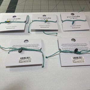 Brand New Pura Vida Toucan Charm Bracelet. Rainforest Trust